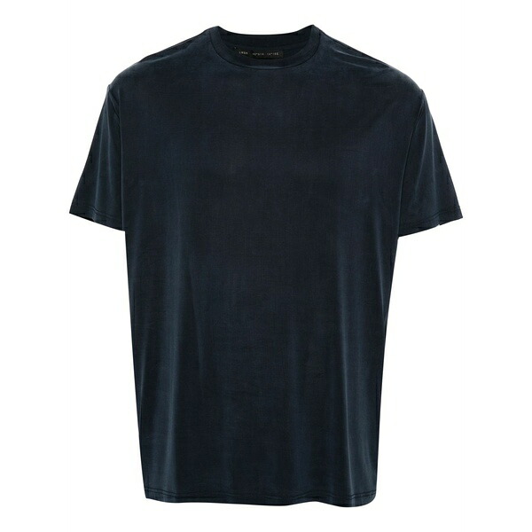 ロウブランド メンズ プルオーバー トップス Crew-neck jersey t-shirt Blue