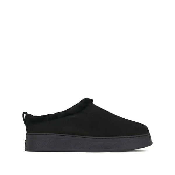 エージーエル レディース サンダル シューズ Platform slippers Black|asty