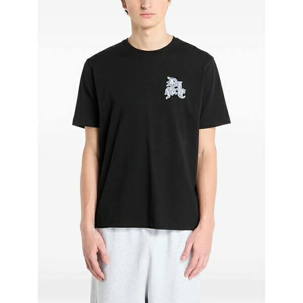 ダイム メンズ Tシャツ トップス Graphic print dolph t-shirt Black|asty