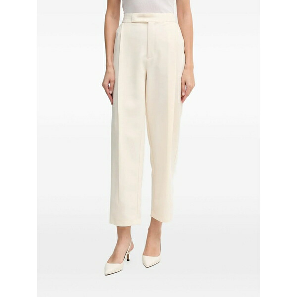 ウイ レディース 心地好いズボン下 ボトムス Pleated trousers Neutrals
