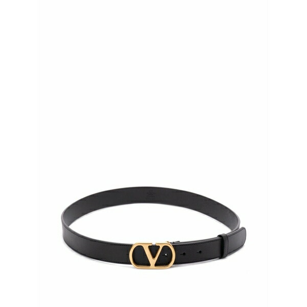 ヴァレンティノ ガラヴァーニ メンズ 三尺帯 付属物 Leather belt Black