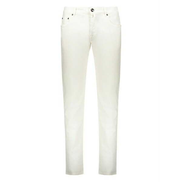ムーレー メンズ デニムパンツ ボトムス Credi-drl five-pocket jeans White｜asty