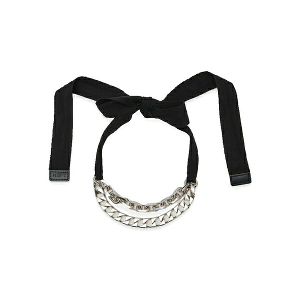 プランシー レディース ネックレス・チョーカー・ペンダントトップ アクセサリー Ribbon-bow chain necklace Silver｜asty