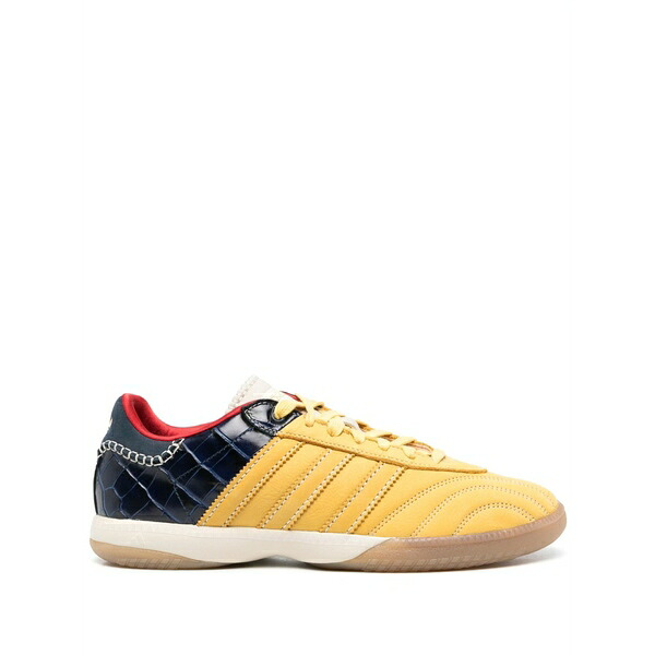 アディダス メンズ スニーカー シューズ X wales bonner mn samba sneakers Yellow スニーカー-メンズ靴