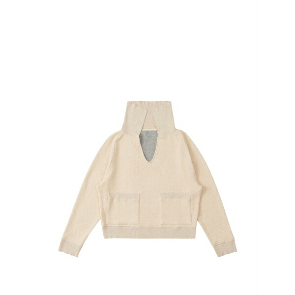 フォルテラ レディース 編み物\u0026プルオーバー アウター Colette pockets sweater Neutrals