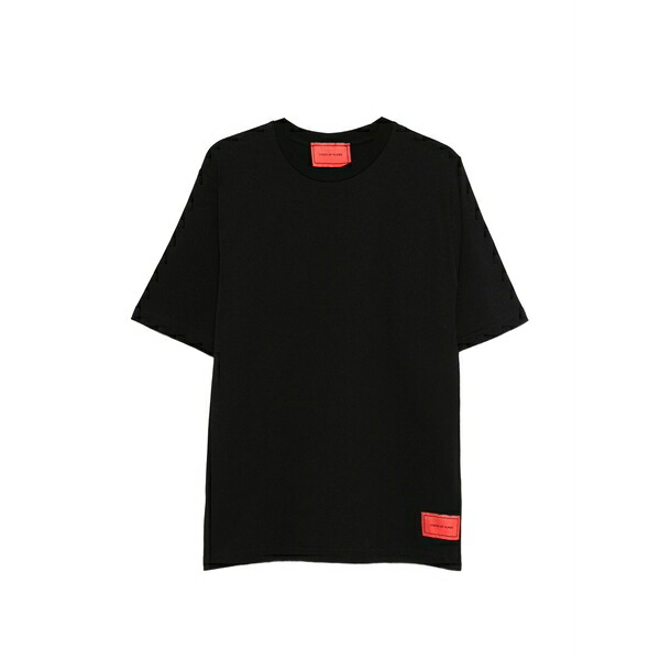 ヴィジョン・オブ・スーパー メンズ Tシャツ トップス Crew-neck t-shirt Black|asty