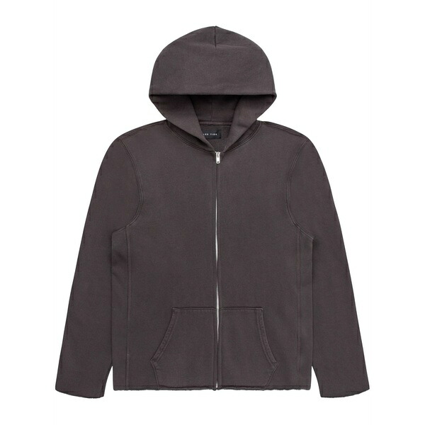 レスティエン レディース パーカー・スウェットシャツ アウター Zip-up hoodie Grey