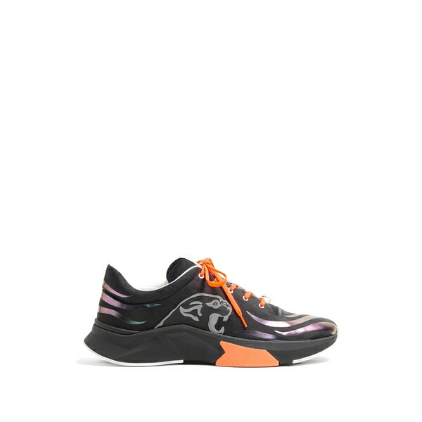 ヴァレンティノ ガラヴァーニ メンズ スニーカー シューズ Panther blaze low-top sneakers インチ ripstop fabric Black