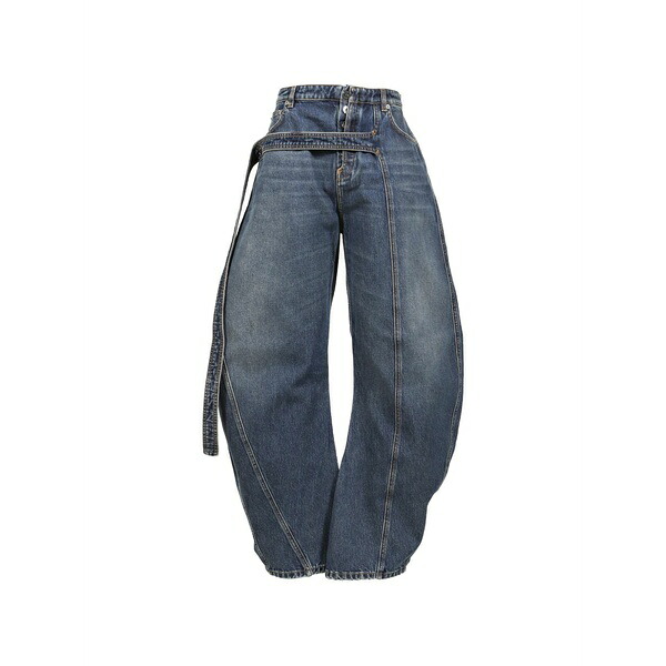 ジャンポール ゴルチエ メンズ デニムパンツ ボトムス Belt trousers Blue|asty