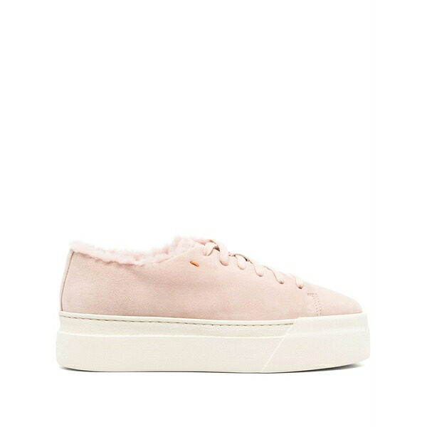 サントーニ レディース スニーカー シューズ Suede sneakers Pink|asty