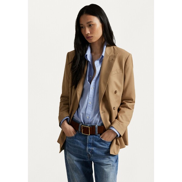 【ローレンラルフローレン】美品✨現行 QRタグ ゆったり ブレザー ジャケット ラルフ ローレン公式オンラインストア