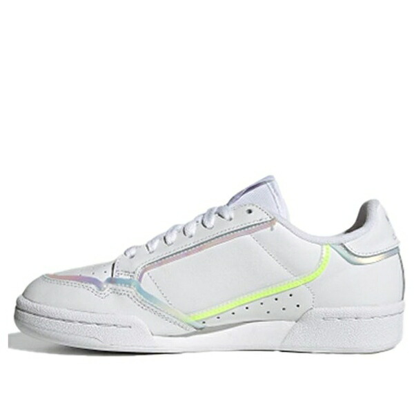 adidas アディダス レディース スニーカー 【(WMNS) adidas Continental 80 \'White Purple Yellow\' FV9680】 サイズ US_5.5(22.5cm)|asty