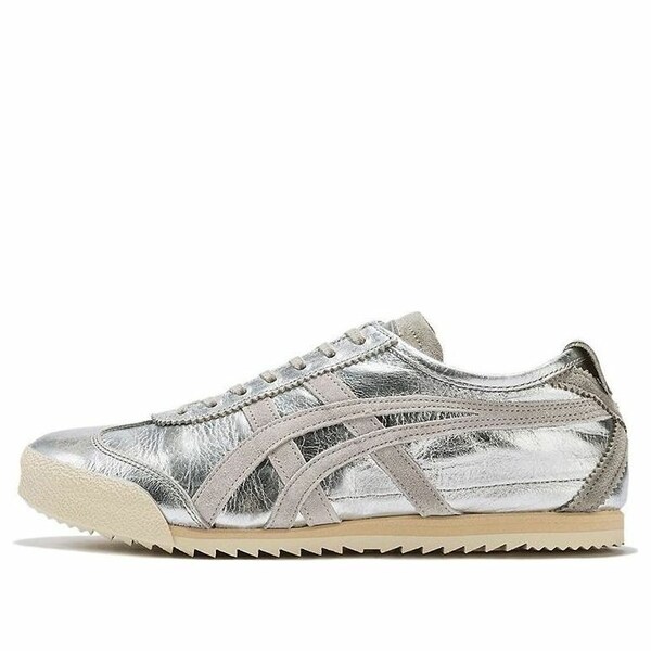 Onitsuka Tiger オニツカタイガー レディース スニーカー  【(WMNS) Onitsuka Tiger Nippon Made Mexico 66 Deluxe ilver Piedmont Grey 1182A467-020】  サイズ US_7(24.0cm)