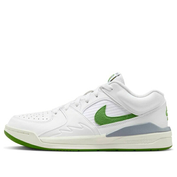Jordan ジョーダン レディース スニーカー 【(WMNS) Air Jordan Stadium 90 \'White Sail Lightning Chlorophyll\' HF4984-100】 サイズ US_8.5(25.5cm)|asty