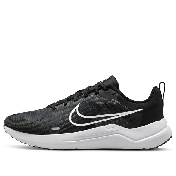 Nike ナイキ レディース スニーカー  【(WMNS) Nike Downshifter 12 \u0027Black White\u0027 DD9294-001】  大きさ US_7(24.0糎)