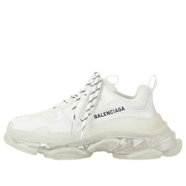 Balenciaga バレンシアガ レディース スニーカー  【(WMNS) Balenciaga Triple S Sneaker Clearsole - White 544351W2FB19000】  サイズ US_8(25.0cm)