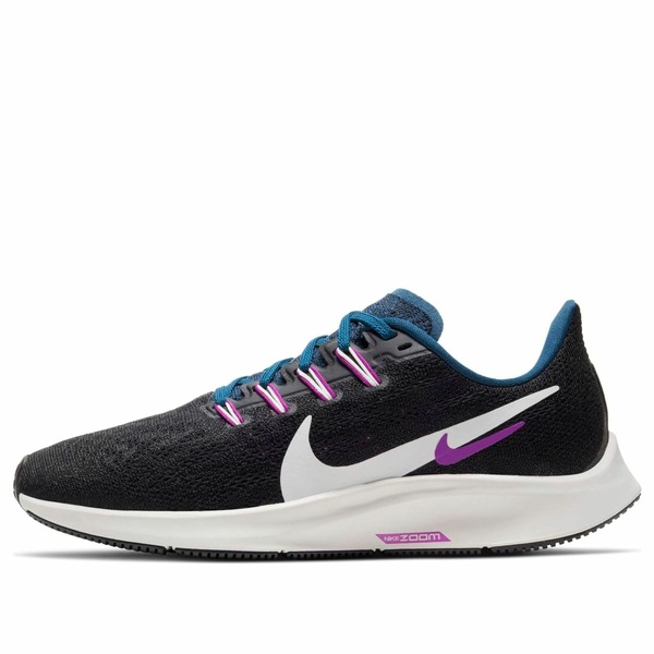 Nike ナイキ レディース スニーカー 【(WMNS) Nike Air Zoom Pegasus 36 'Black Navy Purple' AQ2210-012】 サイズ US_5.5(22.5cm)|asty
