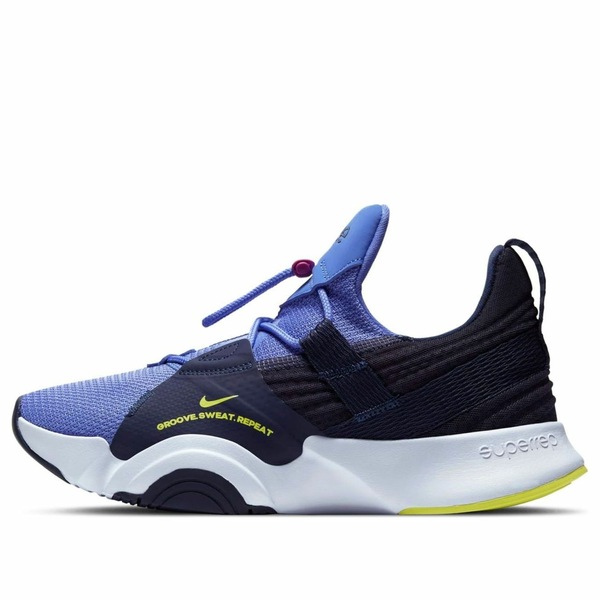 Nike ナイキ レディース スニーカー 【(WMNS) Nike SuperRep Groove 'Blackened Blue Cyber' CT1248-435】 サイズ US_8(25.0cm)｜asty