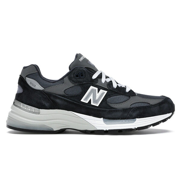 New Balance ニューバランス メンズ スニーカー 【New Balance 992 Navy Grey】 サイズ US_10.5(28.5cm) Navy/Grey|asty