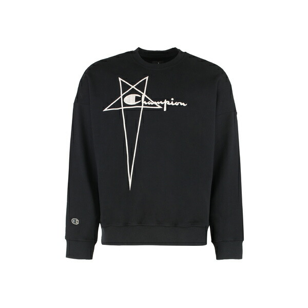 美品 リックオウエンス × チャンピオン 刺繍ロゴ Ｖネック ブラック M 楽天市場】Rick Owens×Champion リックオウエンス チャンピオン 国内