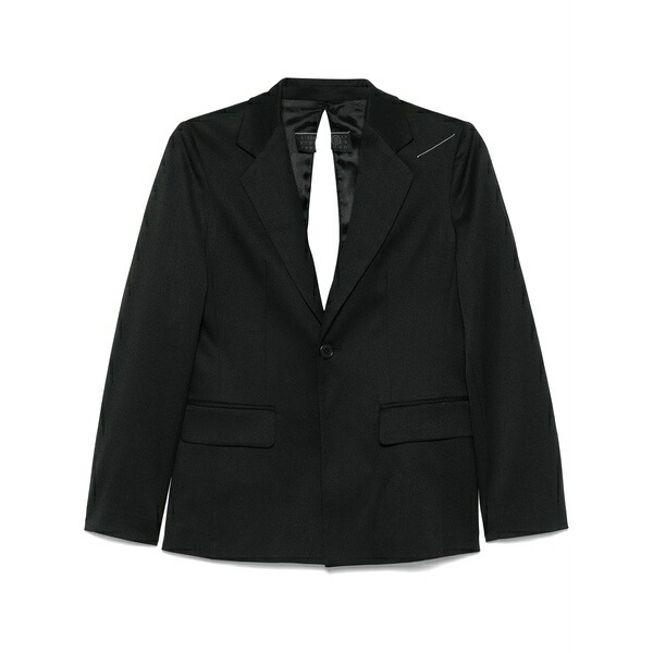 マルタンマルジェラ レディース 上衣＆上衣 アウター Cut-out detailed blazer Black