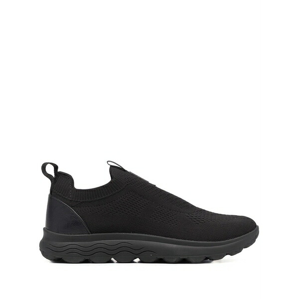 ジェオックス メンズ スニーカー シューズ Spherica slip-on sneakers Black