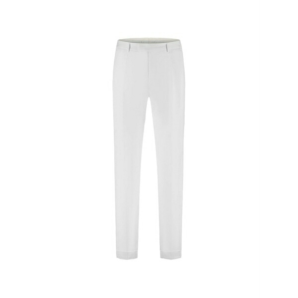 PTトリノ メンズ カジュアルパンツ ボトムス Pressed-crease tailored trousers White