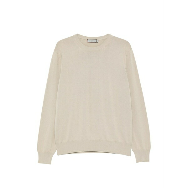 カナーリ メンズ ニット&セーター アウター Crew-neck sweater Neutrals|asty
