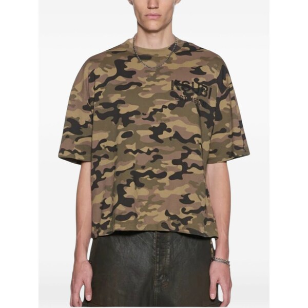 スビ メンズ Tシャツ トップス State halen t-shirt Brown｜asty