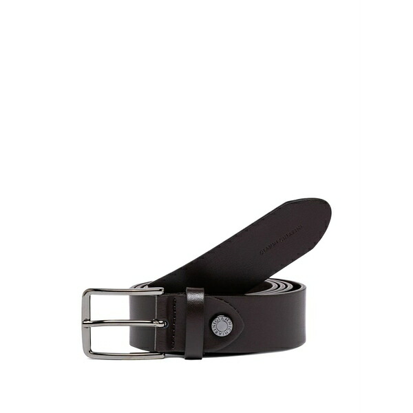 ジャンニ・キアリーニ メンズ 胴締め 付属品 Logo-engraved belt Brown