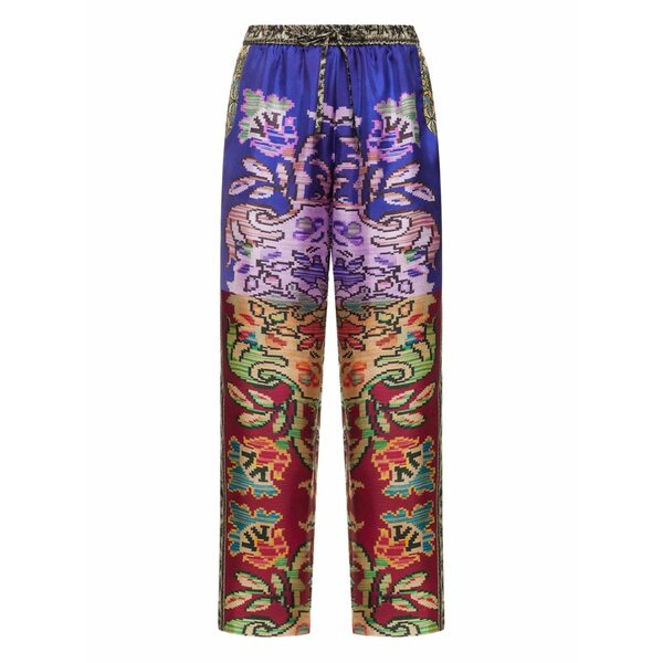 ピエール＝ルイ・マシア メンズ 心地好いズボン下 ボトムス All-over print trousers Purple