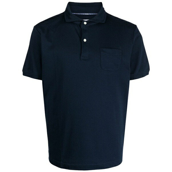 非公式買い溜める メンズ スポーツシャツ トップス Lear short-sleeve polo shirt Blue