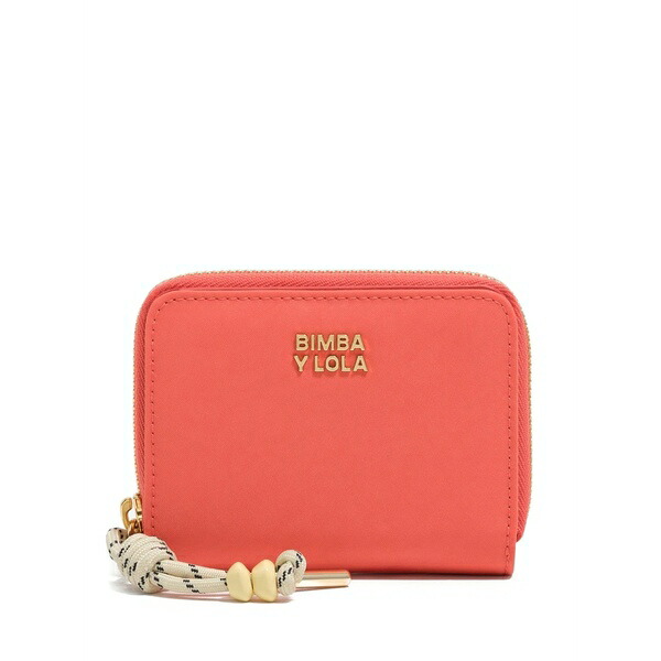 ビンバ イ ローラ レディース 財布 アクセサリー Zip detail wallet Orange|asty
