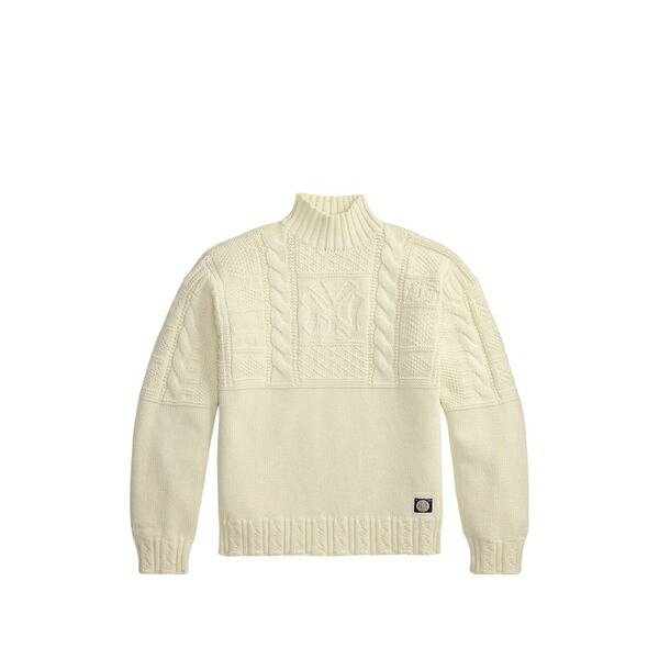 ラルフローレン メンズ 編み物\u0026プルオーバー アウター Cable-knit roll-neck sweater Neutrals