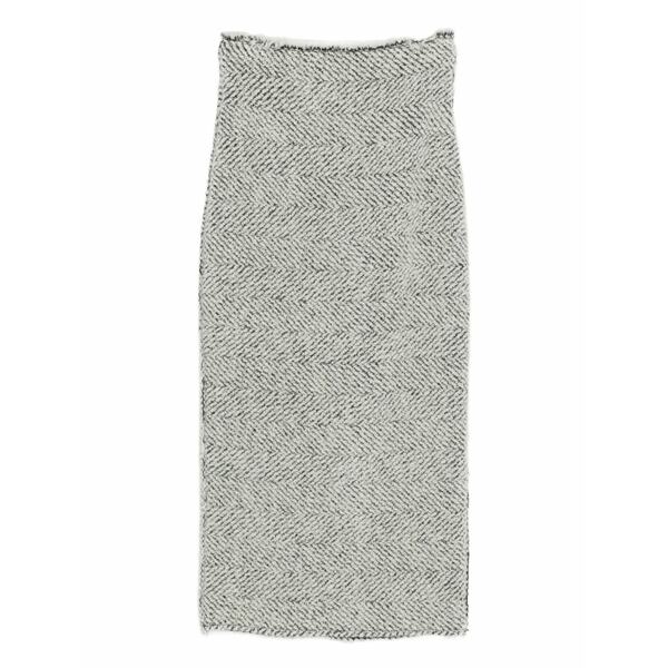 アルベルタ フェレッティ レディース スコート ボトムス Herringbone-pattern wool skirt Grey