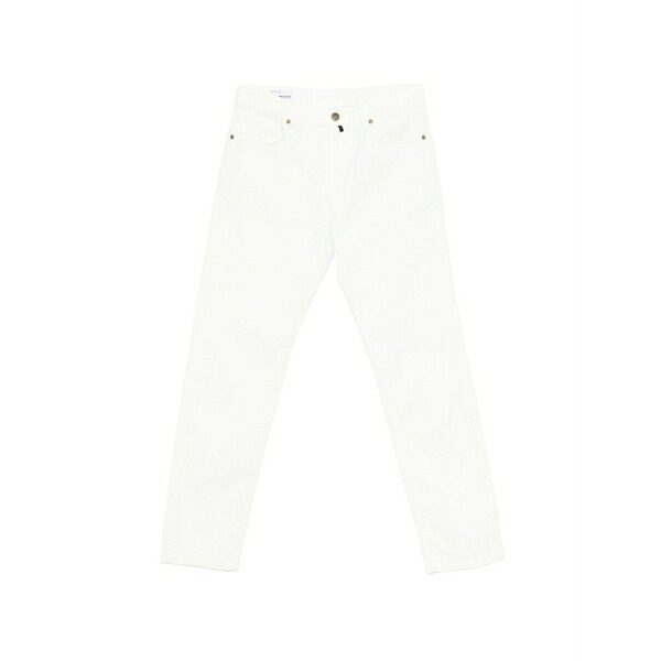 インコテックス メンズ ジーンズズボン下 ボトムス Five-pockets jeans White