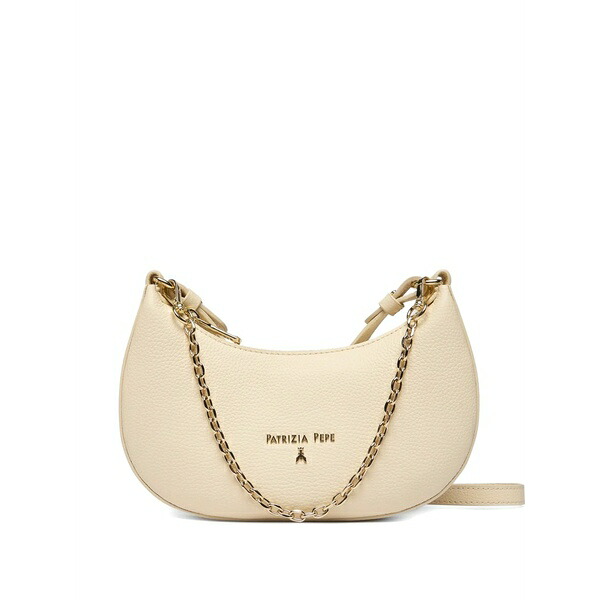 パトリツィア ペペ レディース ショルダーバッグ バッグ Chain detail shoulder bag Neutrals｜asty 34,320円