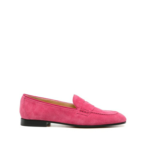 ドンカルズ レディース スリッポン・ローファー シューズ Penny-slot suede loafers Pink
