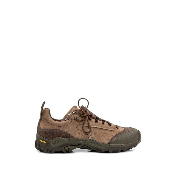 アワーレガシー メンズ スニーカー シューズ Gabe lace-up sneakers Brown
