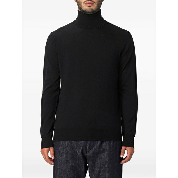 パウロペコラ メンズ ニット&セーター アウター Turtleneck sweater Black｜asty