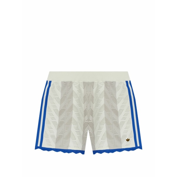 アディダス レディース カジュアルパンツ ボトムス Firebird mini shorts White|asty