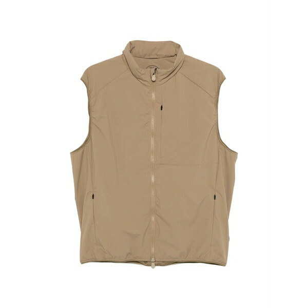 セーブザダック メンズ ジャケット＆ブルゾン アウター Joe zip-up gilet Neutrals｜asty