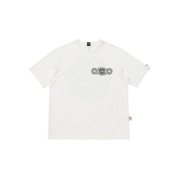 スタンス メンズ Tシャツ トップス Graphic-print cotton t-shirt White|asty
