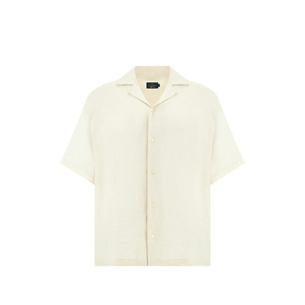 ポールアンドシャーク メンズ プルオーバー トップス Linen shirt Neutrals