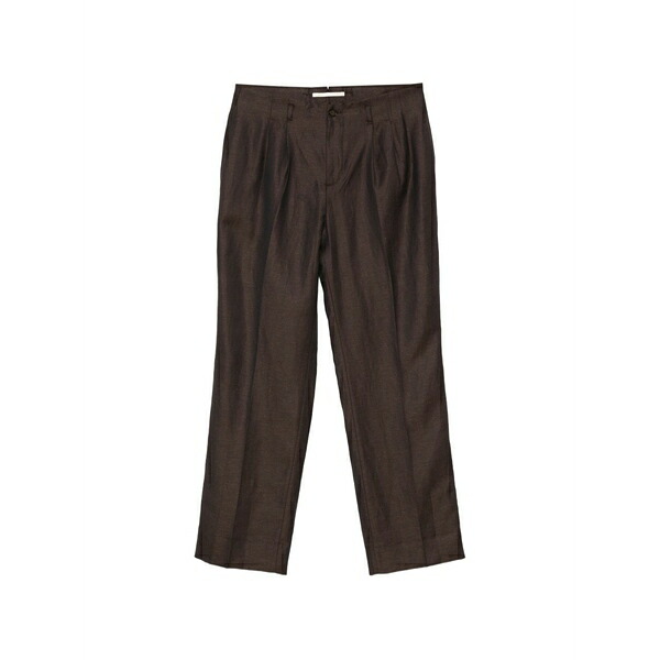 ブリ後押し 1949 メンズ 心地好いズボン下 ボトムス Villeneuve trousers Brown