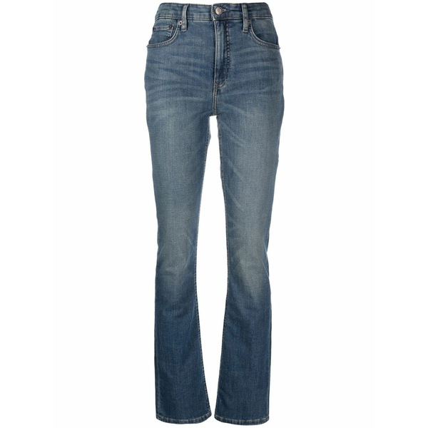 ラルフローレン レディース デニムパンツ ボトムス Stonewashed bootcut denim jeans Blue|asty