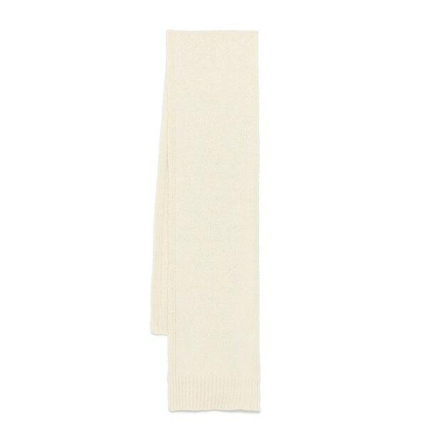 ジル・サンダー レディース えり巻き・袈裟・えり巻き 付属物 Knitted scarf White