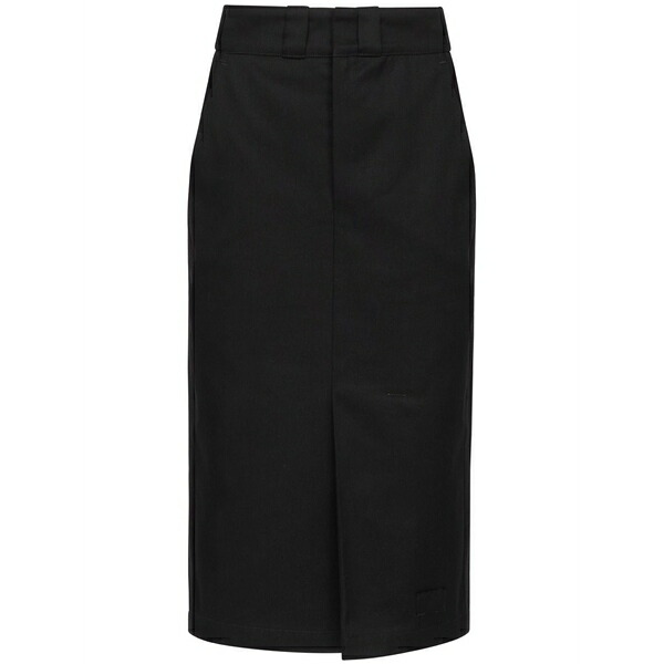 マルタンマルジェラ レディース スカート ボトムス High-rise midi skirt Black｜asty