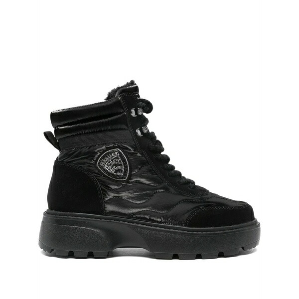 ブラウアー レディース ブーツ シューズ Quilted boots Black