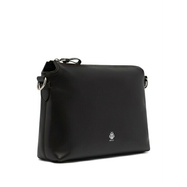バリー メンズ ショルダーバッグ 御徒面子 Ray leather shoulder bag Brown
